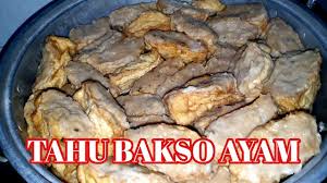 Tahu walik isi bakso ( jajanan tahu ter enak di kota ku ) resep tahu walek isi bakso 1. Resep Tahu Bakso Ayam Untuk Jualan Pasti Laku Youtube