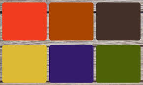 The palette brings together elements of white through with caramel and muted lavender. Working With A Fall Color Palette Lombardo Homes