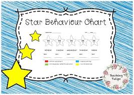 star behaviour chart