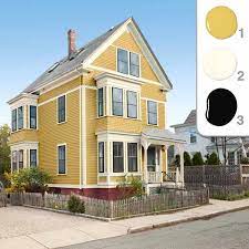 See more ideas about house exterior, exterior, exterior design. Postcards From The Ridge Favorite Paint Color Marblehead Gold House Paint Exterior Exterior House Colors Exterior Paint Colors For House