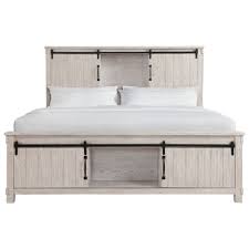 Average rating:5out of5stars, based on1reviews1ratings. Elements International Scott Modern Farmhouse King Bed With Storage Lindy S Furniture Company Bookcase Beds