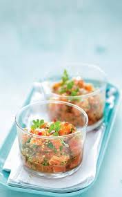 Tartare De Saumon Au Gingembre Et Au Sesame Saumon Au Gingembre Cuisine Et Vin Tartare De Saumon