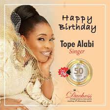 Tope alabi says she could not believe her eyes when bishop oyedepo arrived in her house in iju area of lagos. Golden Jubilee Happy 50th Birthday Nigerian Gospel Sensation Tope Alabi Duchess International Magazine