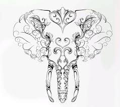Feb0ae202e58ffcd65b3e6668da591ee Jpg 1 190 1 057 Pixels Elephant Tattoos Elephant Tattoo Elephant Head Drawing