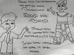Meskipun setengah resmi, dokumen ini tetap menggunakan bahasa resmi. Buatlah Surat Undangan Setengah Resmi Dengan Dihiasi Lukisan Daerah Gurune Net