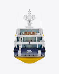 Download Yacht Mockup Back View In Vehicle Mockups On Yellow Images Object Mockups PSD Mockup Templates
