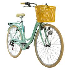 Citybike damen test 2021 • die 7 besten citybikes damen im vergleich. Damen Cityrad 28 Mit Korb Citybike 6 Gange Cantaloupe Mint Ks Cycling 505c Opodeals