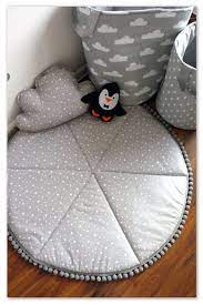 Round quilted baby play mat. Play Mat Baby Play Mat Round Play Mat Nursery Decor Padded Baby Mat Grey Baby Rug Stars Floor Rug Padded Play Mat Stars Baby Rug Baby Decor Baby Rugs Baby Play