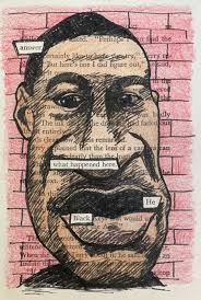 George Floyd Blackout Poems Mixed Media Art Medium Art