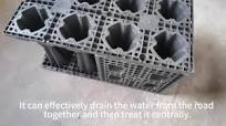PP Rainwater Harvesting Modular Drainage Cell Tank Stormwater Storage Crate  Modules Plastic Rainwater Collection System
