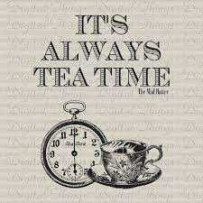 Alice In Wonderland Mad Hatter Quote Tea Time Printable Print Etsy Tea Quotes Mad Hatter Quotes Mad Hatter Tea