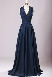 V Neck Long Prom Dress 2017 Wedding Party Dress Bridesmaid Dress Sold By Super In 2020 Bridesmaid Dresses 2017 Navy Blue Bridesmaid Dresses Bridesmaid Dresses Lace Top