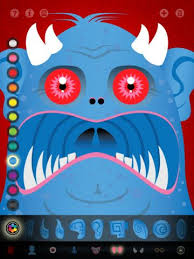 Create A Monster Hd Art Classroom Art Apps Ipad Art