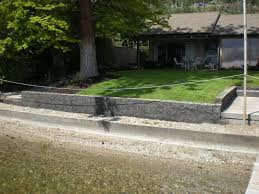 Block to block interfaces include friction, shear elements, and. Acid Stain Your Concrete Block Retaining Wall By Mode Concrete In Kelowna Bc Modern Landscape Vancouver By Mode Concrete Houzz
