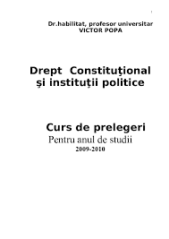 • toate institutiile juridice ale dreptului constitutional sunt examinate si analizate in contextul. Pdf Popa V Drept Constitutional Adelina Pele Academia Edu