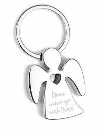 Nach hause and zu hause. Schlusselanhanger Schutzengel Komm Immer Gut Nach Hause Ebay