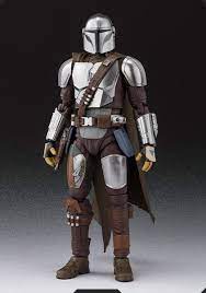 The Mandalorian S H Figuarts Mandalorian In Beskar Armor And Child Figures By Tamashii Nations Star Wars Movies Posters Star Wars Images Mandalorian Cosplay