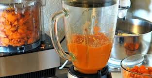 It's made with just carrots. How To Make Carrot Juice With A Blender The Nourishing Gourmet Recipe How To Make Carrot Juice Healthy Juice Recipes Juicing With A Blender
