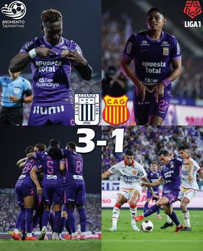 🔥⚪️🟣 ¡𝗧𝗥𝗜𝗨𝗡𝗙𝗔𝗭𝗢 𝗗𝗘 𝗔𝗟𝗜𝗔𝗡𝗭𝗔 𝗟𝗜𝗠𝗔 𝗣𝗔𝗥𝗔  𝗠𝗘𝗧𝗘𝗥𝗦𝗘 𝗘𝗡 𝗟𝗔 𝗣𝗘𝗟𝗘𝗔 𝗗𝗘𝗟 𝗧𝗢𝗥𝗡𝗘𝗢 𝗖𝗟𝗔𝗨𝗦𝗨𝗥𝗔!  Los íntimos vencieron 3-1 a Atlético Grau en Matute y alcanzan la línea de  los 22 puntos, quedando a