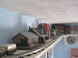 Train On Ceiling Google Search Model Trains Model Train Table Model Train Layouts