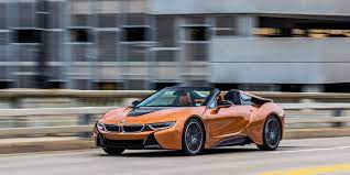 The production version of the bmw i8 was unveiled at the 2013 frankfurt motor show, and was released in germany in june 2014. 2019 Bmw I8 Review Pricing And Specs