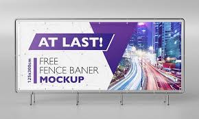 Free Banner Mockup Mockups Design Free Premium Mockups Shablony Reklama