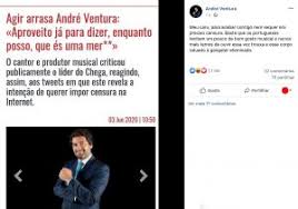 Admira ronald reagan e passos coelho. Agir E Andre Ventura Em Guerra Aberta Es Uma Mer