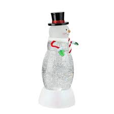 Snowman snow globe led lights & automatic glitter swirl glassconnectionstore 5 out of 5 stars (238) $ 24.95. Northlight 11 Led Lighted Color Changing Festive Snowman Christmas Glitterdome Snow Globes Home Garden