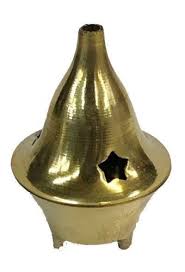 Your cone should glow red and give off a delicate wisp hang from a special spiral incense holder. Brass Incense Cone Holder Polkadot Stripes