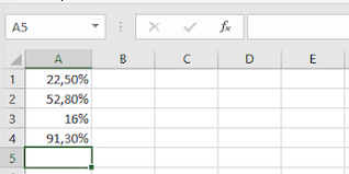 Cara Menghitung Persen Di Excel Lengkap