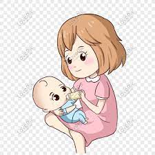 Family man woman free image on pixabay. Kartun Ibu Dan Bayi Menggendong Bayi Png Grafik Gambar Unduh Gratis Lovepik