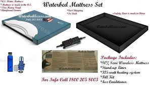 What are the benefits and drawbacks of this product. 80 Semi Waveless Waterbed Mattress With Liner Heater And Fill Kt For California King Queen And Super Single Water Beds
