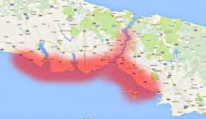 Türkiye nüfusunun % 60'a yakını, faal olan ve zarar verebilen deprem alanları üzerinde yerleşmiştir. Alman Bilim Insanlarindan Istanbul Da Deprem Uyarisi
