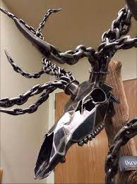 Pin By Marlana Contreraz On Antler Deer Art Metal Art Projects Welding Art Projects Metal Art Welded