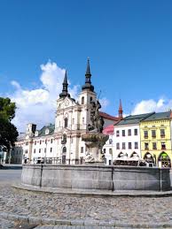 Masarykovo Namesti Main Square Jihlava Czech Republic