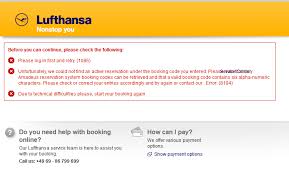 No need to queue at the airport counter. Booking Reference Number Lufthansa