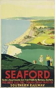 Seaford Travel Posters Vintage Travel Posters Railway Posters
