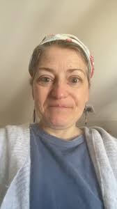 First time painting in the studio this year. Two weeks of vacation threw me  off, followed by two sick kids upon return to school. I'm still standing,  and I'm not sure I'm