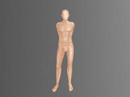 Free Vector 3d Realistic Male Mannequin Full Body Without Hands Human Figure With Muscles For Training This is a high quality realistic 3d model made in zbrush. 3d realistic male mannequin