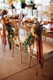 Scott & taylor gold flowers tie. Burnt Orange Wedding Flower Arrangements