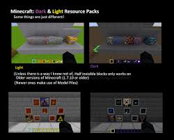 Maybe you would like to learn more about one of these? Minecraft Light And Dark Texture Pack Album On Imgur
