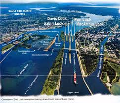 Aune osborn campground lies along 20 acres of waterfront property on the lower st.mary's river. Soo Locks At Sault Ste Marie And Museum Ship Valley Camp Traveling Dancers