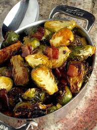 Maple Bacon Brussels Sprouts The Optimalist Kitchen Recipe Brussels Sprouts Recipe Sprout Recipes Maple Bacon Brussel Sprouts