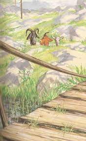 the three billy goats gruff they long to eat the sweet grass