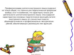 Презентация ученического проекта "Профессия учителя английского языка"