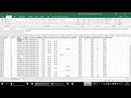 Dapat disesuaikan, dengan kode warna, dan melacak secara bulanan. 22 Absen Sidik Jari Cara Rekapitulasi Absensi Dengan Excel Youtube