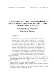 Definisi punca kesan penyelesaian isu rasuah di malaysia. Pdf Pengukuhan Nilai Dan Profesionalisme Di Kalangan Penjawat Awam Ke Arah Efektif Governan Di Malaysia Mohd Izani Bin Mohd Zain