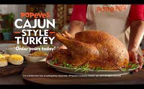 How to order thanksgiving turkey from popeyes. Facebook