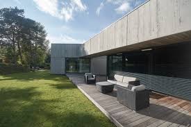 Residential Minimalist Concrete House Nebrau Archdaily