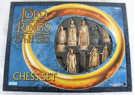 Lord Of The Rings Return Of The King Chess Set 2003 Edition Board Games And Accesories Board Games Wild Things Games Replacement chess set pieces lord of the rings return on the king parker brother. wild things games